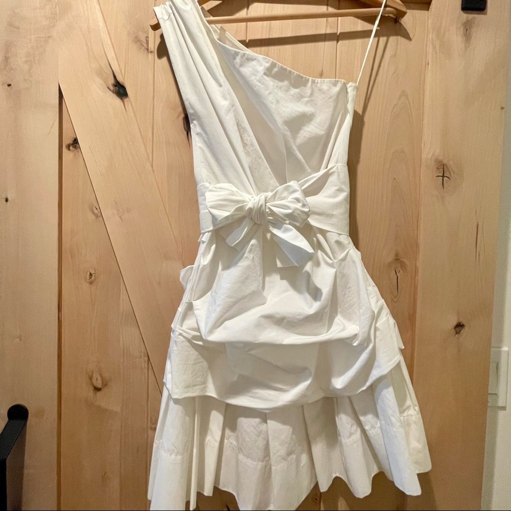 DEREK LAM 10 CROSBY One Shoulder Dress